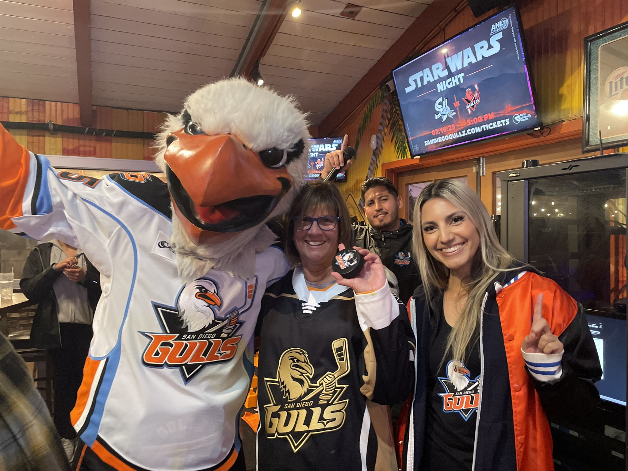 San Diego Gulls Watch parties at Rockin Baja Old Town 